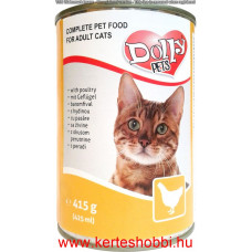 Dolly Cat macskakonzerv 415g baromfi